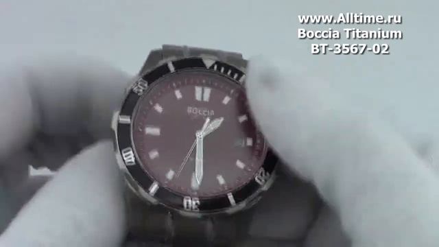 Мужские наручные часы Boccia Titanium BT-3567-02 смотреть онлайн