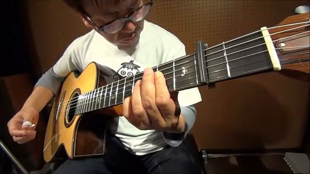 アコースティックギター８機種生音比較　アンジー Anji (Ｂ) смотреть онлайн