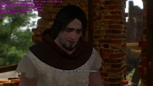 Witcher 3 on Intel Xeon E5450 + MSI Radeon HD5770 HAWK смотреть онлайн