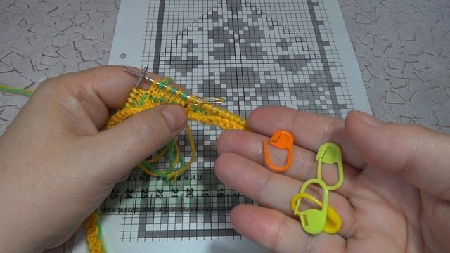 Жаккард без протяжек, два цвета смотреть онлайн