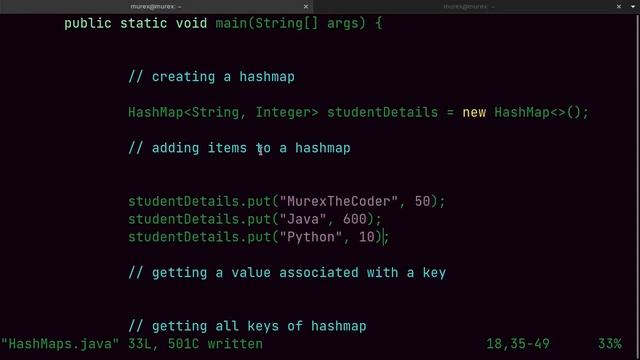 HashMaps #keys #values #java смотреть онлайн