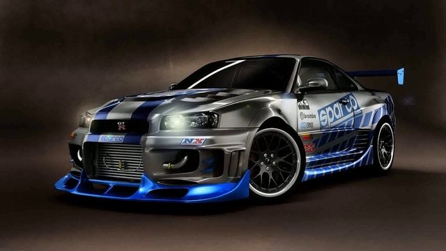 nissan skyline gtr смотреть онлайн
