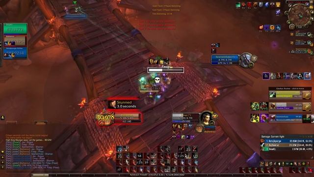 Bajheera - 2400+ TURBO: Arms Warrior 3v3 Arena - WoW Legion 7.3 PvP смотреть онлайн
