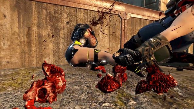 fallout 4 ryona 33 raiders fight outfit mods video game смотреть онлайн