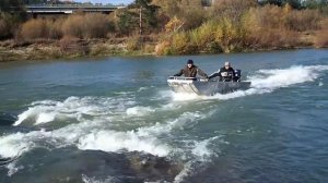 СУПЕР ЛОДКА алюминевая плоскодонная / Aluminum flat boat