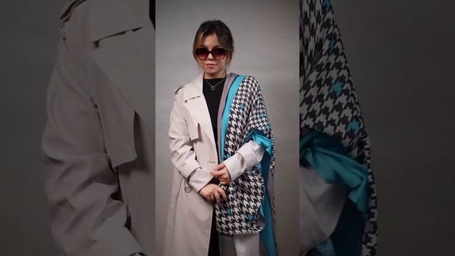 VFZ0037-9 Шарф жен. 100% полиэстер разм.90х180 FABRETTI