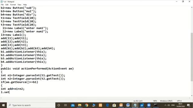 Event Handling in Advanced Java:Program to perform arithmetic operations using event handling смотреть онлайн