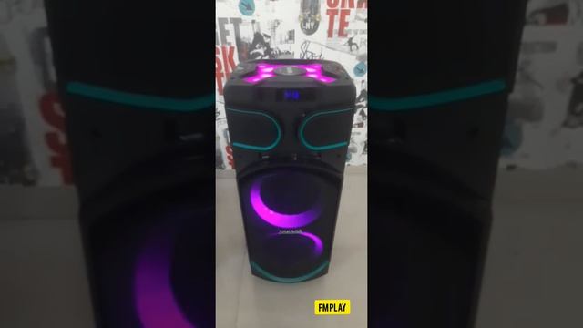 Takara T8088 New Model Karaoke Speaker Party Speaker TWS Bluetooth FM Echo 2 Wireless Mic LED Light смотреть онлайн