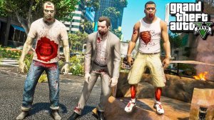 БЕЗУМНЫЙ ЗОМБИ ВИРУС УНИЧТОЖИЛ МИР В ГТА 5! ЗОМБИ АПОКАЛИПСИС ОБЗОР МОДА GTA 5! ГТА МОД ИГРЫ MODS