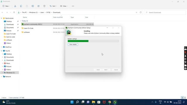 How to Download & Install PYCHARM for PYTHON on Windows 7,8 & 10 | Learn To Code смотреть онлайн