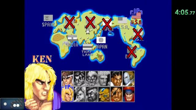 KEN Speedrun NEW World Record Hardest Difficulty 7:41 - Street Fighter II Turbo - Hyper Fighting смотреть онлайн