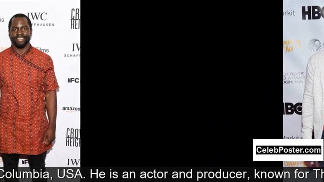 Gbenga Akinnagbe biography смотреть онлайн