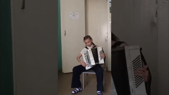 Экзамен в 1 классе музыкальной школы. Специальность аккордеон смотреть онлайн