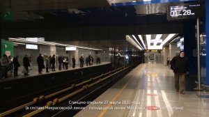 Станция метро "Нижегородская" / Московский метрополитен / Некрасовская линия / Москва