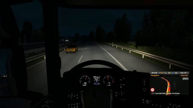 Euro Truck Simulator 2 | ProMods 2.41 | Kaliningrad (RUS) - Viborg (DK) [Timelapse] смотреть онлайн