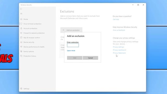 Add Exception To Windows Defender смотреть онлайн