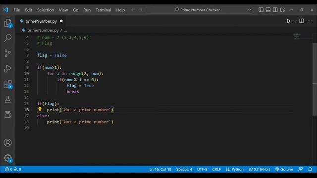 Prime Number Checker With Python | Create a Python project | #youtube #pythonprogramming #python смотреть онлайн