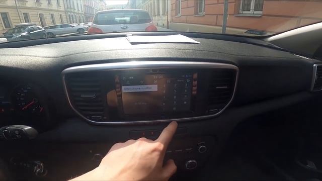 How to Make Phone Call via Bluetooth in Kia Sportage IV ( 2016 – now ) - Dial a Number смотреть онлайн