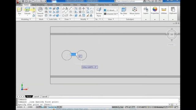 AUTOCAD 3D, How to drawing omega din rail, autocad | rvmags смотреть онлайн