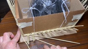 Коробочка для семян - плетение из бумажной лозы - красивая и удобная коробочка!