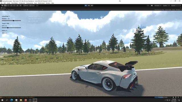 Made in UNITY Racing Game DEMO смотреть онлайн