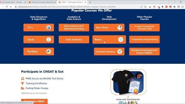 Amazon Free Training | Free Goodies Swags | Free Training Certificate - Java Python AI ML Web Dev смотреть онлайн