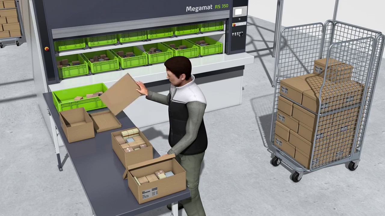 Автоматизация склада - модернизация производства - автоматизированные системы хранения АСХ - КИИТ смотреть онлайн