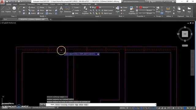 AutoCAD Essencial + | Kultivi | Criando as janelas e portas dos banheiros | Prof. Marcelo Furtado смотреть онлайн
