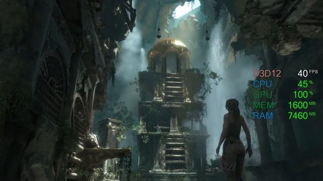 AMD Radeon RX 460 -- Intel Core i5 8400 -- Rise of the Tomb Raider Benchmark смотреть онлайн