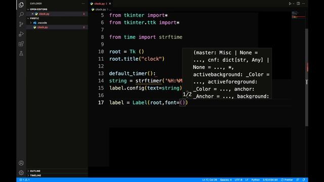 Make a digital clock using python | digital clock kasai banaye?? смотреть онлайн