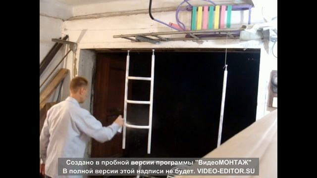Самодельная Детская двухъярусная кровать