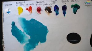 КАК смешать НЕБЕСНО-ГОЛУБУЮ? Художник Надежда Ильина