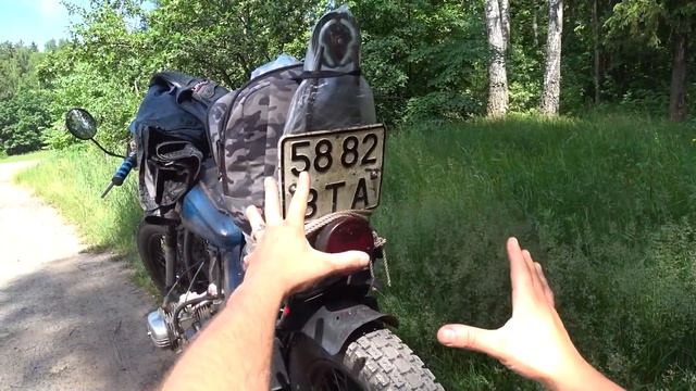 Собрал МОТОЦИКЛ из ХЛАМА и показал на что он способен.