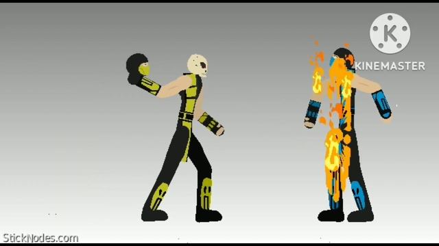 Scorpion Fatality animation (Stick Nodes) смотреть онлайн