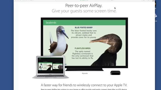 AirPlay Tutorial using an Apple TV a Macbook Air Laptop and an HDMI TV in Yosemite and Maverick! CC смотреть онлайн