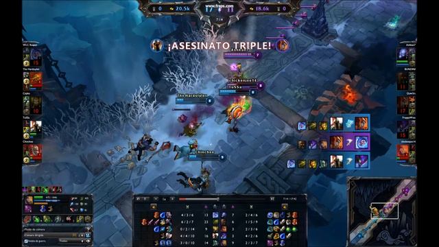 Pantheon pentakill League of legends THIS IS SPARTA! смотреть онлайн
