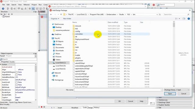 طريقة تثبيت مكون TServerSocket و TClientSocket على دلفي راد ستوديو 10.2 طوكيو - Delphi смотреть онлайн