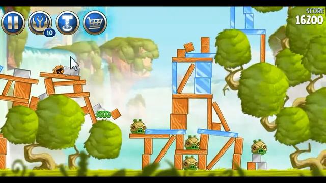 Angry Bird Star Wars 2 : Gameplay Walkthrough Part 3 - (Naboo Invasion) Level 17 to 20 смотреть онлайн