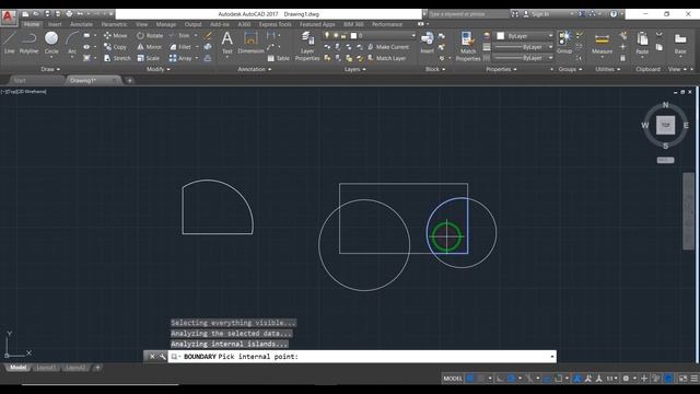 24.Hatch Continued Boundary and Gradient tool in autocad - AutoCad Basic To Advance Series смотреть онлайн