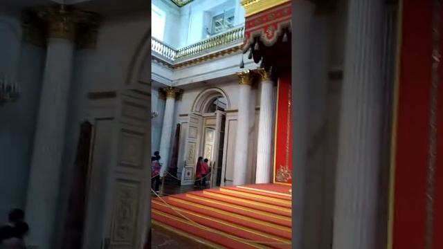 Эрмитаж Большой тронный зал смотреть онлайн