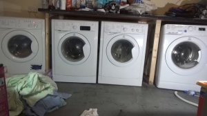 Wash Race No.208 : 4 indesits on wool cycle