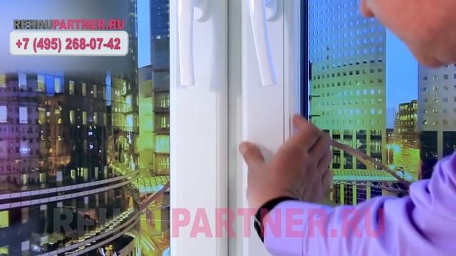 Основные преимущества оконного профиля Rehau Delight Design смотреть онлайн