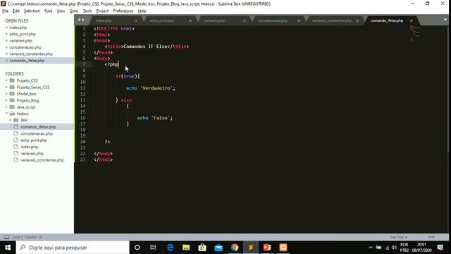 PHP IF ELSE смотреть онлайн