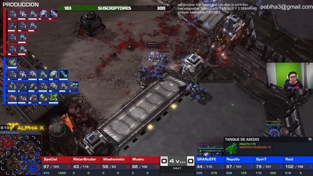 SPECIAL SE ENFRENTA A 4 JUGADORES EN STARCRAFT 2 | JUGADOR PROFESIONAL VS 4 JUGADORES NORMALES смотреть онлайн