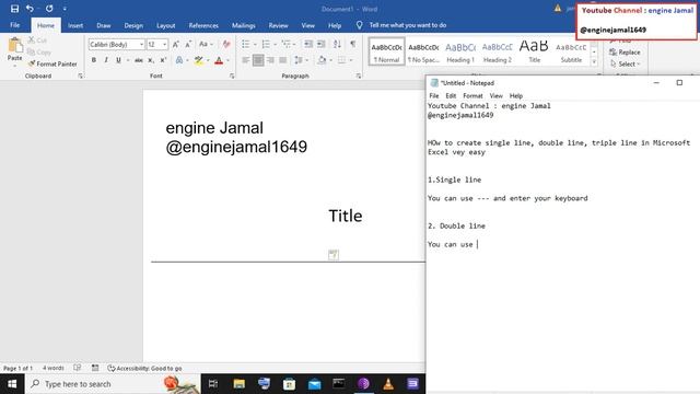 How to create single, double, triple, bold line in Microsoft Word смотреть онлайн