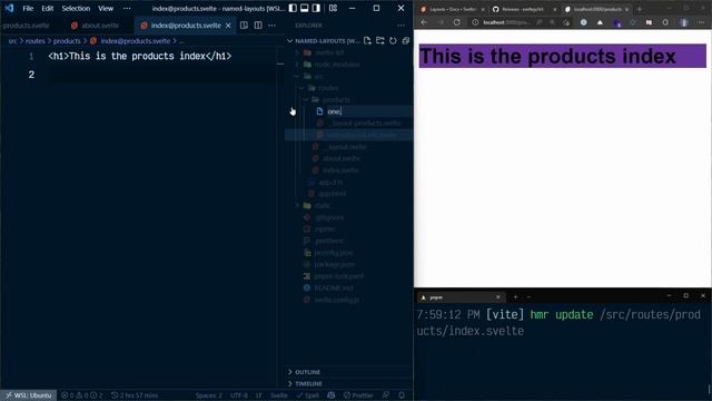 How to use Named Layouts in SvelteKit смотреть онлайн