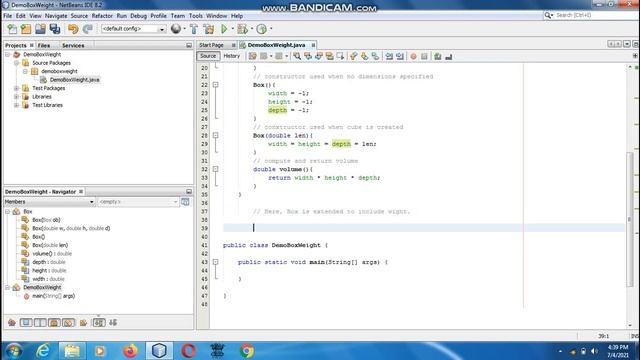 Java the complete Reference Ninth Edition (Chapter 8) Example (3) More Practical Example смотреть онлайн