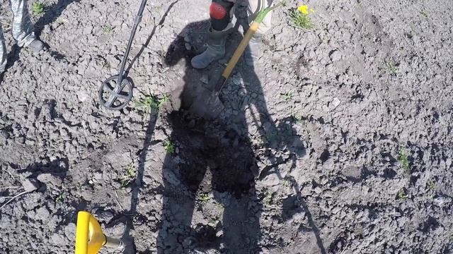 ПОИСК МОНЕТ МЕТАЛЛОИСКАТЕЛЕМ ИЩЕМ СЕРЕБРЯНЫЙ РУБЛЬ FINDING COINS WITH A METAL DETECTOR смотреть онлайн