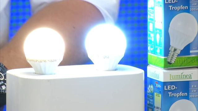 Luminea SMD-LED-Candle, 3W, E14, 2700K, warmweiß, 250 lm, 10er-Set смотреть онлайн