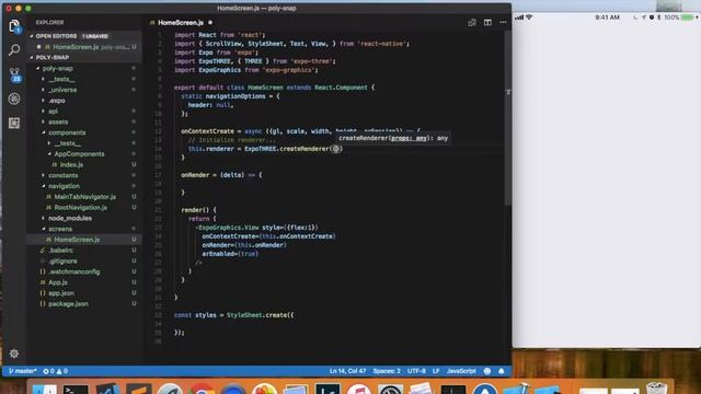 React Native Start-to-Finish 1.03 - Augmented Reality - Setup Camera смотреть онлайн